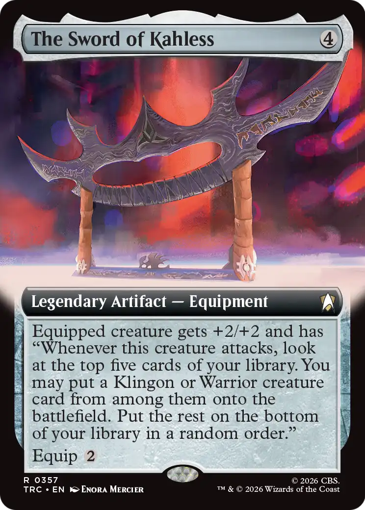 Ferocious Colonist (Extended Art) [Star Trek Commander] MTG Single Magic: The Gathering | Red Claw Gaming