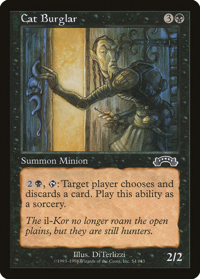 Cat Burglar [Exodus] MTG Single Magic: The Gathering | Red Claw Gaming