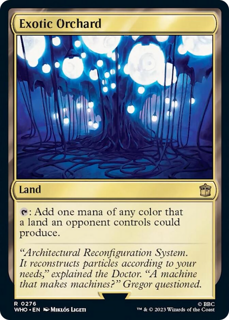 Exotic Orchard [Doctor Who] MTG Single Magic: The Gathering | Red Claw Gaming