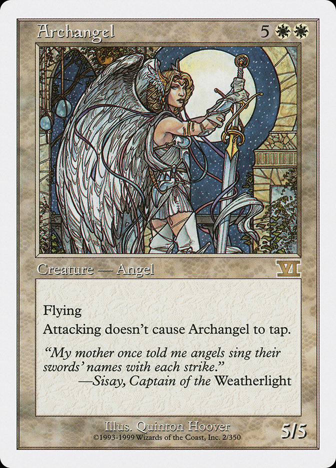 Archangel [Classic Sixth Edition] MTG Single Magic: The Gathering | Red Claw Gaming