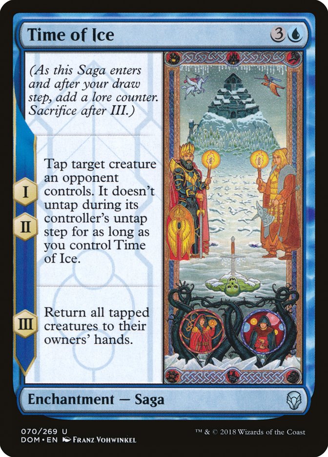 Time of Ice [Dominaria] MTG Single Magic: The Gathering | Red Claw Gaming