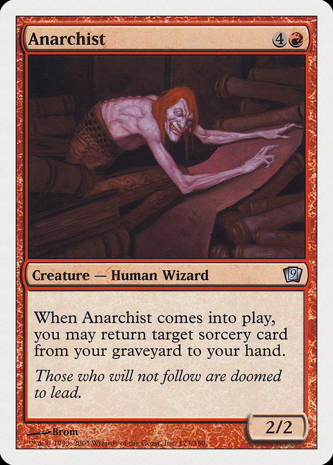 Anarchist [Ninth Edition] MTG Single Magic: The Gathering | Red Claw Gaming