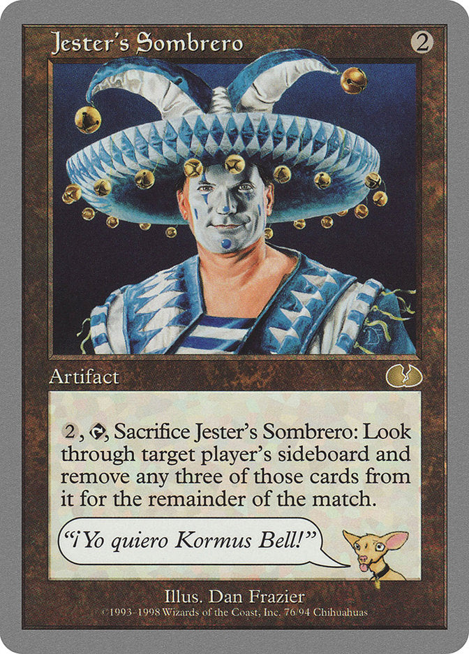 Jester's Sombrero [Unglued] MTG Single Magic: The Gathering | Red Claw Gaming