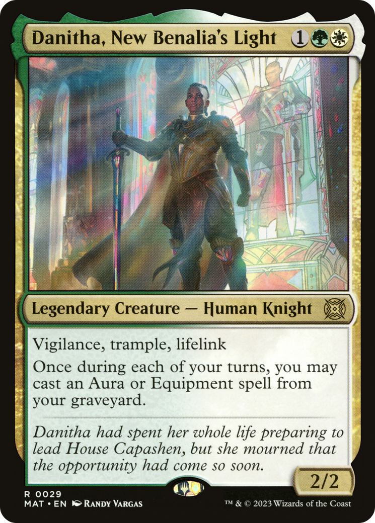Danitha, New Benalia's Light [March of the Machine: The Aftermath] MTG Single Magic: The Gathering | Red Claw Gaming