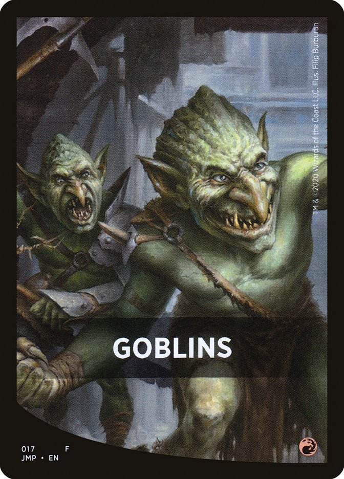 Goblins Theme Card [Jumpstart Front Cards] MTG Single Magic: The Gathering | Red Claw Gaming