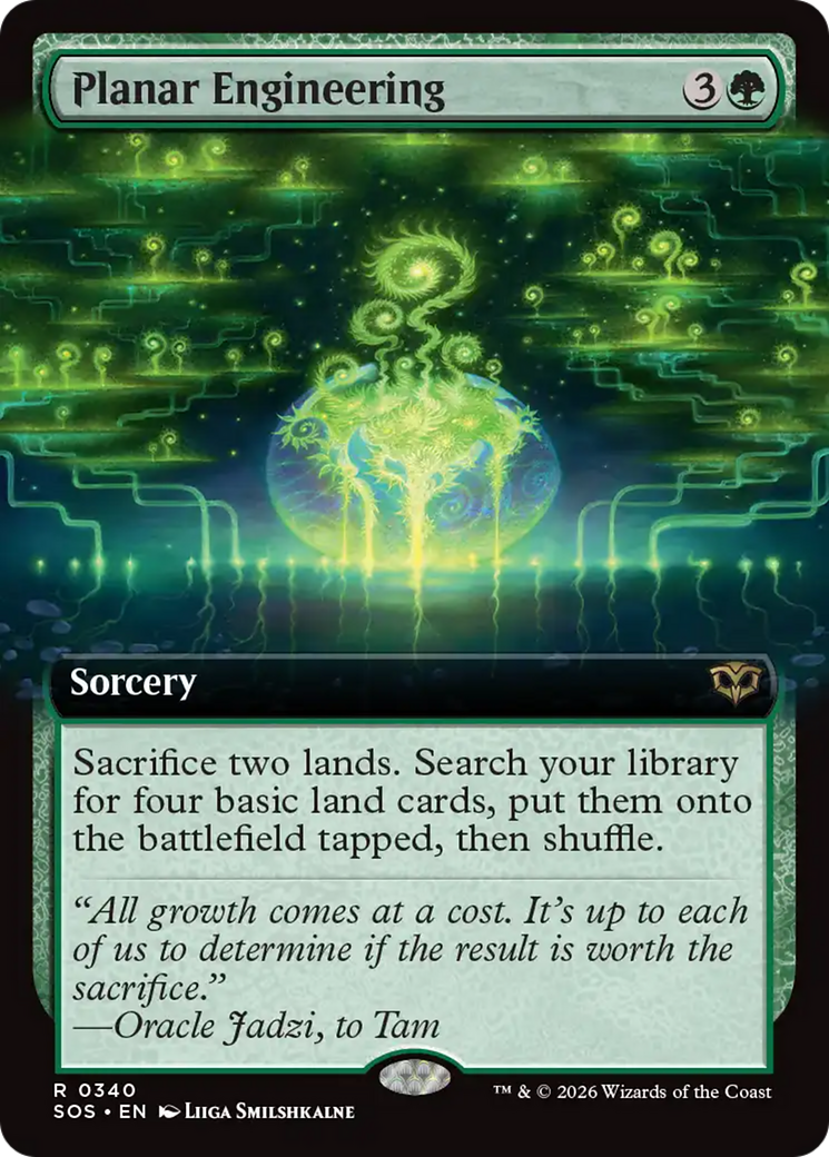 Planar Engineering (Extended Art) [Secrets of Strixhaven] MTG Single Magic: The Gathering | Red Claw Gaming