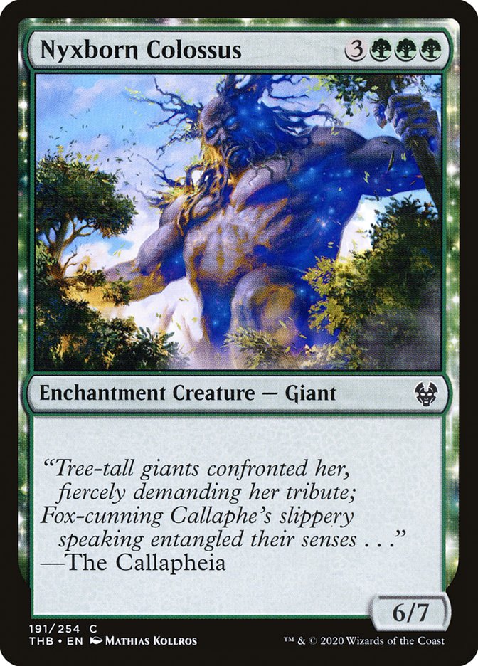 Nyxborn Colossus [Theros Beyond Death] MTG Single Magic: The Gathering | Red Claw Gaming
