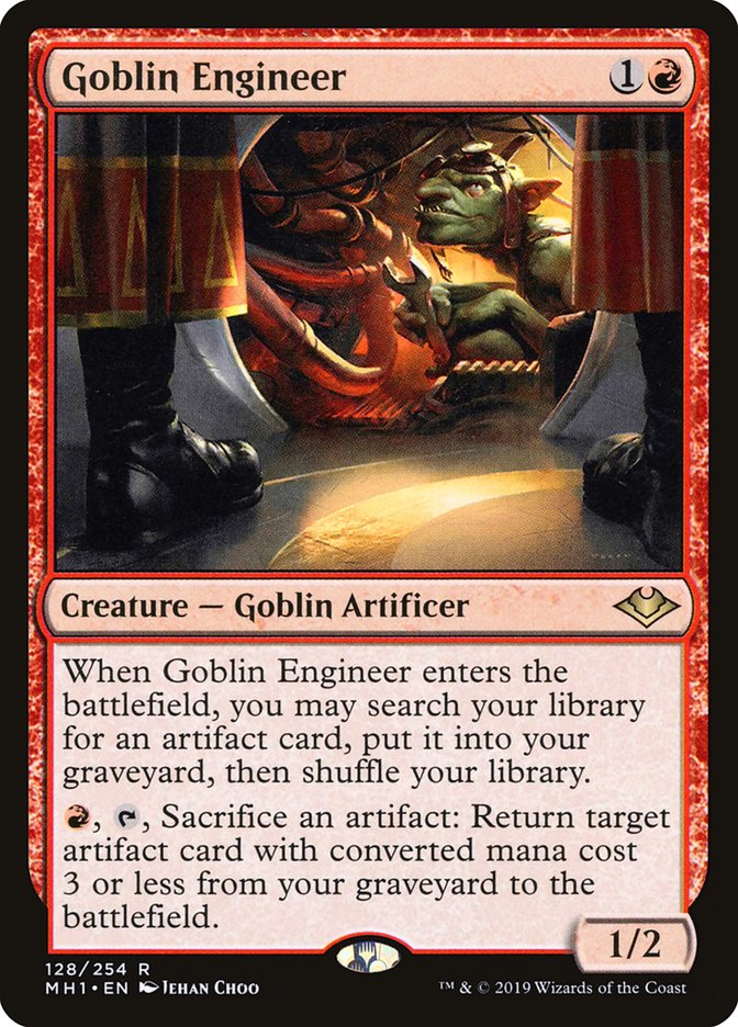 Goblin Engineer [Modern Horizons] MTG Single Magic: The Gathering    | Red Claw Gaming
