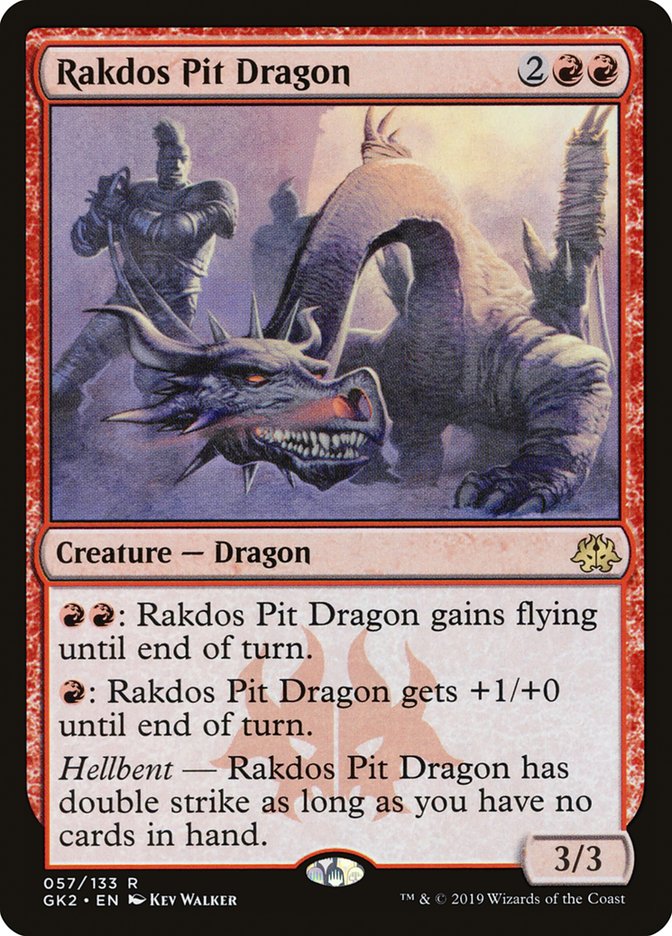 Rakdos Pit Dragon [Ravnica Allegiance Guild Kit] MTG Single Magic: The Gathering | Red Claw Gaming