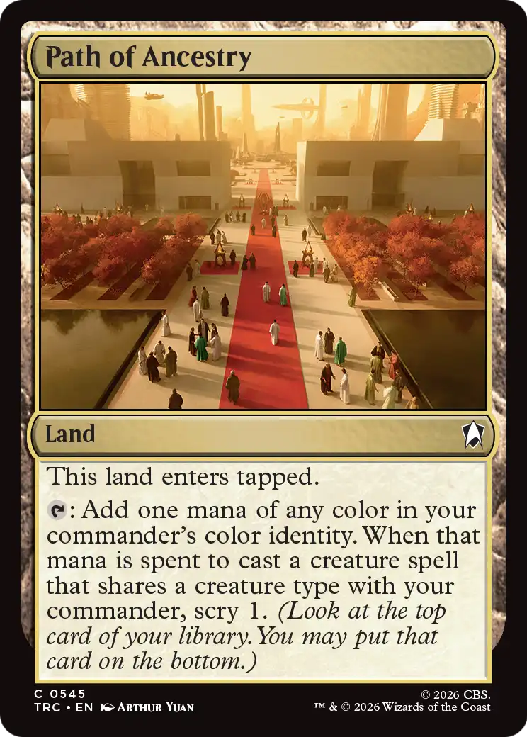 Path of Ancestry (Surge Foil) [Star Trek Commander] | Red Claw Gaming