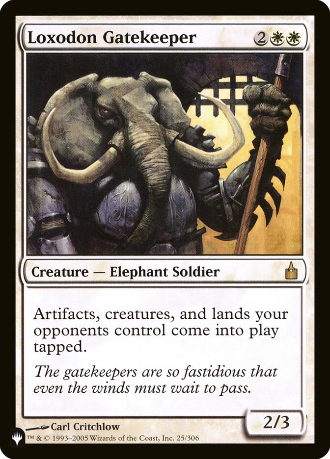 Loxodon Gatekeeper [The List] MTG Single Magic: The Gathering | Red Claw Gaming