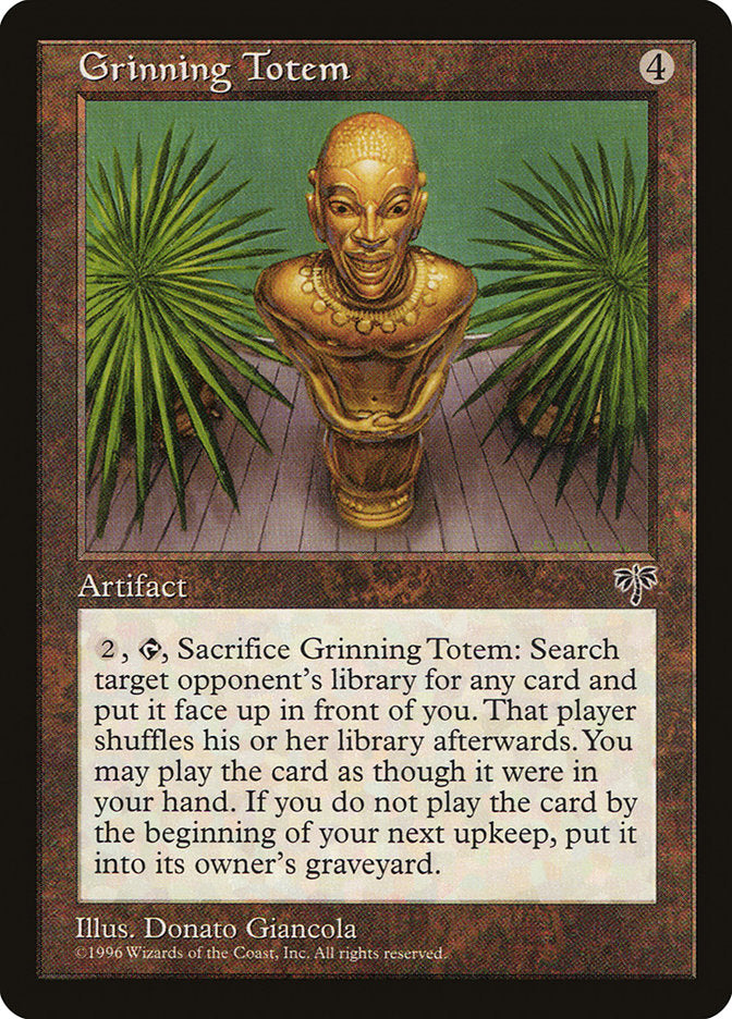 Grinning Totem [Mirage] MTG Single Magic: The Gathering | Red Claw Gaming