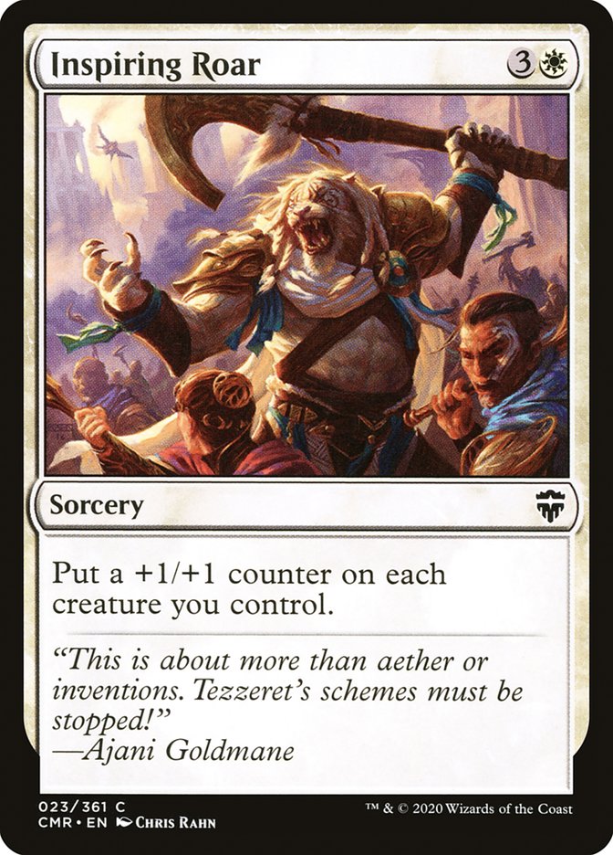 Inspiring Roar [Commander Legends] MTG Single Magic: The Gathering | Red Claw Gaming