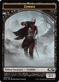 Zombie // Thopter Double-Sided Token (Game Night) [Core Set 2019 Tokens] MTG Single Magic: The Gathering | Red Claw Gaming