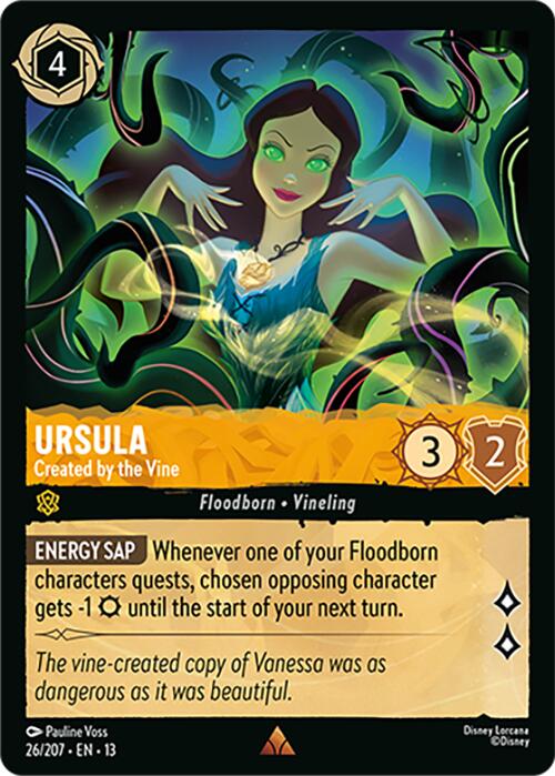 Ursula - Created by the Vine (26/204) [Attack of the Vine!] | Red Claw Gaming