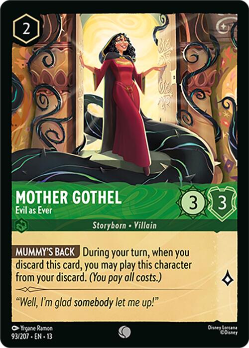 Mother Gothel - Evil as Ever (93/204) [Attack of the Vine!] | Red Claw Gaming