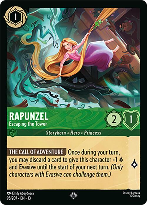 Rapunzel - Escaping the Tower (95/204) [Attack of the Vine!] | Red Claw Gaming