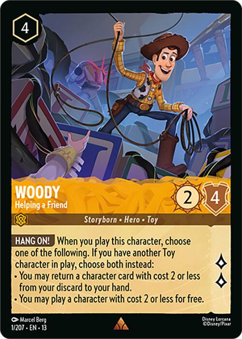 Woody - Helping a Friend (1/204) [Attack of the Vine!] | Red Claw Gaming