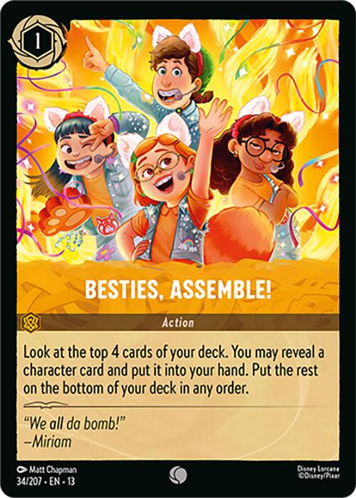 Besties, Assemble! (34/204) [Attack of the Vine!] | Red Claw Gaming