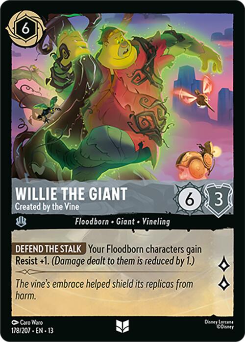 Willie the Giant - Created by the Vine (178/204) [Attack of the Vine!] | Red Claw Gaming