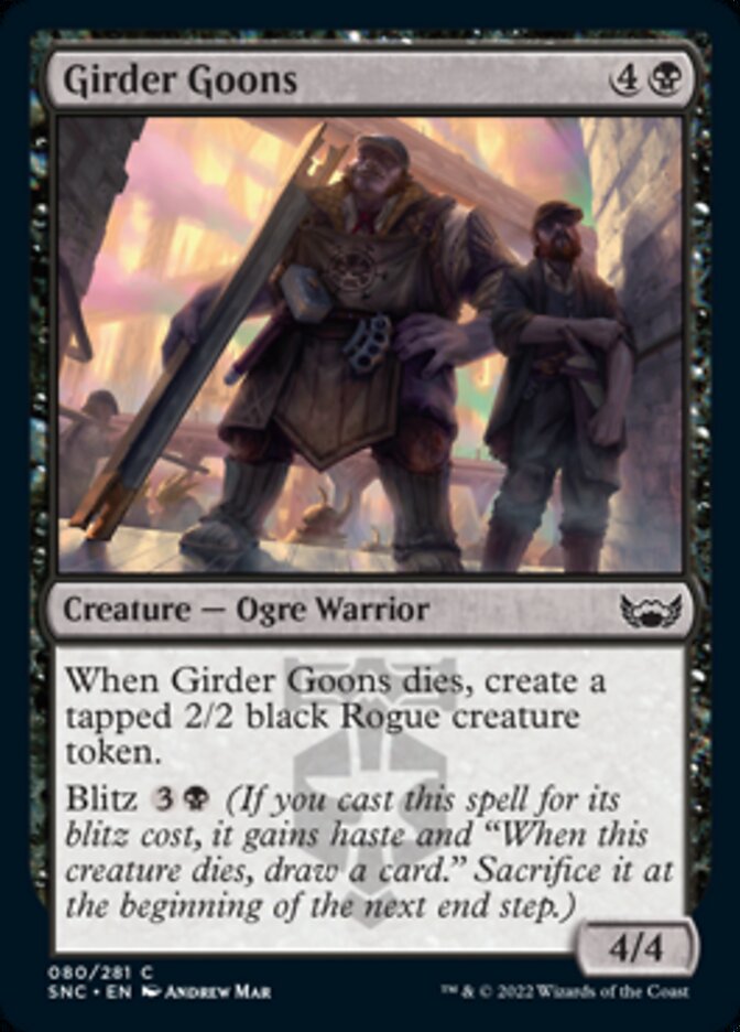Girder Goons [Streets of New Capenna] MTG Single Magic: The Gathering | Red Claw Gaming