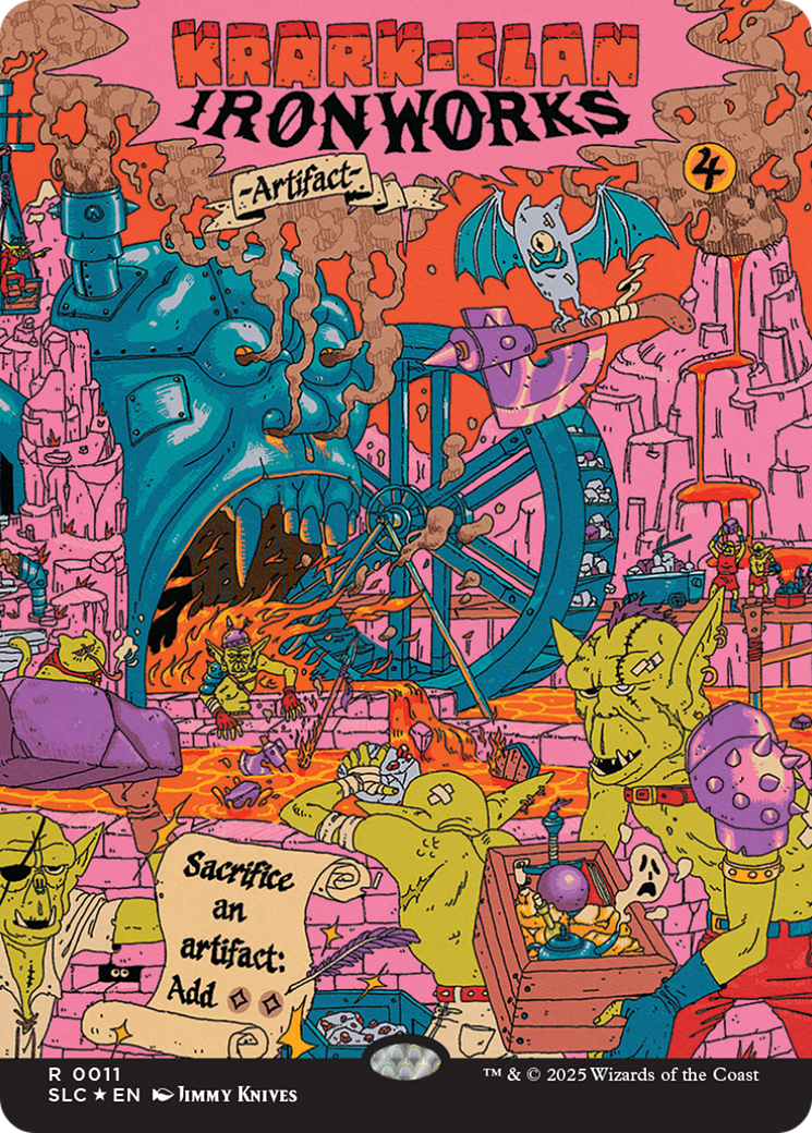 Krark-Clan Ironworks (Halo Foil) [Secret Lair Countdown Kit] MTG Single Magic: The Gathering | Red Claw Gaming