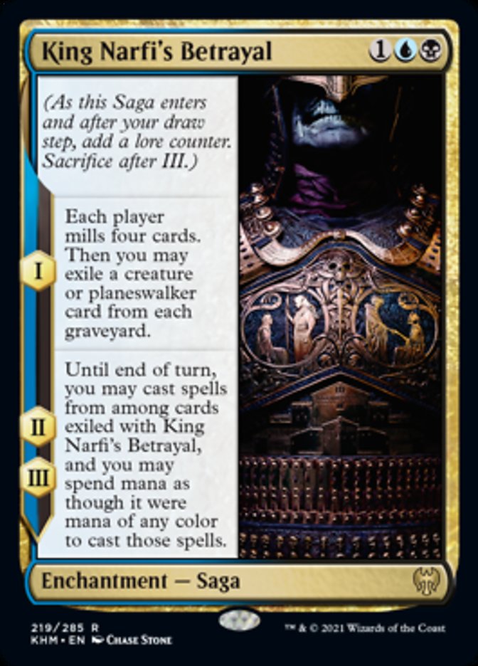 King Narfi's Betrayal [Kaldheim] MTG Single Magic: The Gathering | Red Claw Gaming