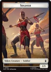 Soldier // Goat Double-Sided Token [Marvel Super Heroes Commander Tokens] | Red Claw Gaming