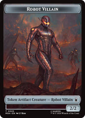 Villain // Robot Villain Double-Sided Token (009//020) [Marvel Super Heroes Tokens] | Red Claw Gaming