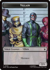 Villain // Robot Villain Double-Sided Token (009//020) [Marvel Super Heroes Tokens] | Red Claw Gaming