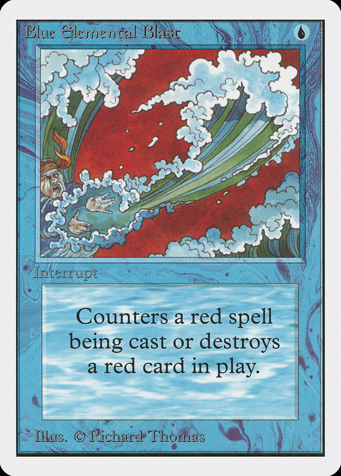 Blue Elemental Blast [Unlimited Edition] MTG Single Magic: The Gathering | Red Claw Gaming