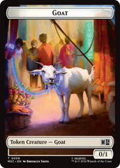 Goat // Construct Double-Sided Token [Marvel Super Heroes Commander Tokens] | Red Claw Gaming
