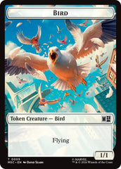 Bird // Rhino Double-Sided Token [Marvel Super Heroes Commander Tokens] | Red Claw Gaming