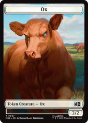 Ox // Vibranium Double-Sided Token [Marvel Super Heroes Commander Tokens] | Red Claw Gaming