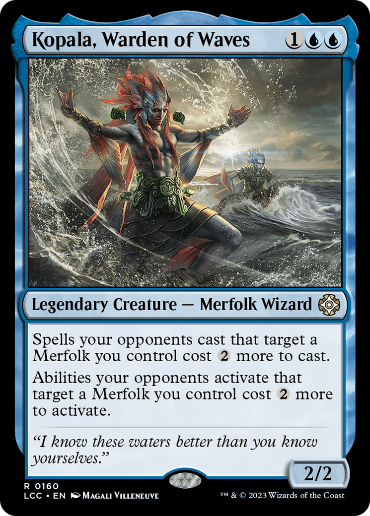 Kopala, Warden of Waves [The Lost Caverns of Ixalan Commander] MTG Single Magic: The Gathering | Red Claw Gaming