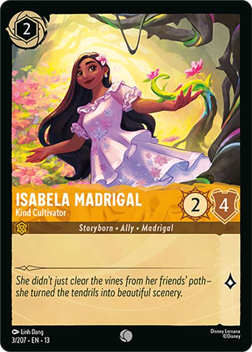 Isabela Madrigal - Kind Cultivator (3/207) [Attack of the Vine!] | Red Claw Gaming