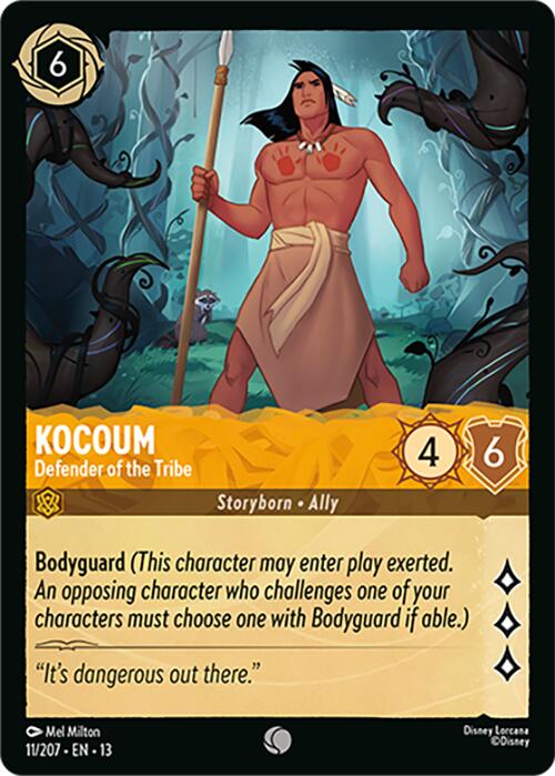 Kocoum - Defender of the Tribe (11/207) [Attack of the Vine!] | Red Claw Gaming