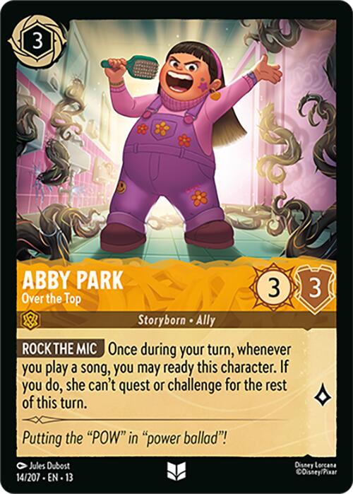 Abby Park - Over the Top (14/207) [Attack of the Vine!] | Red Claw Gaming