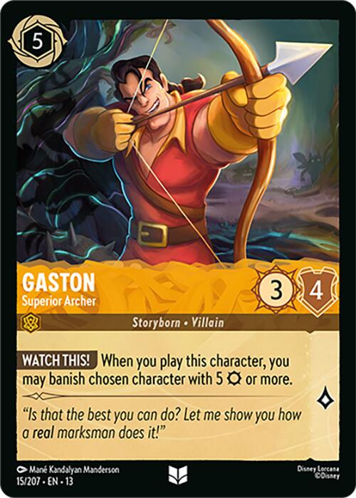 Gaston - Superior Archer (15/207) [Attack of the Vine!] | Red Claw Gaming