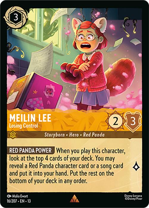 Meilin Lee - Losing Control (16/207) [Attack of the Vine!] | Red Claw Gaming