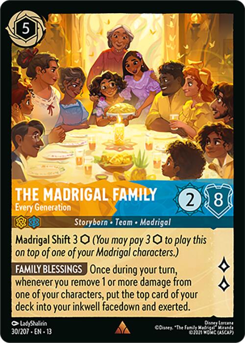 The Madrigal Family - Every Generation (30/207) [Attack of the Vine!] | Red Claw Gaming