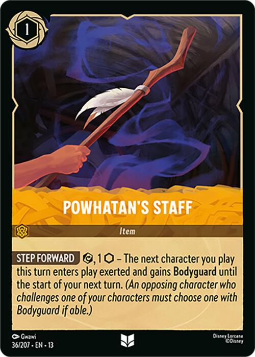 Powhatan's Staff (36/207) [Attack of the Vine!] | Red Claw Gaming