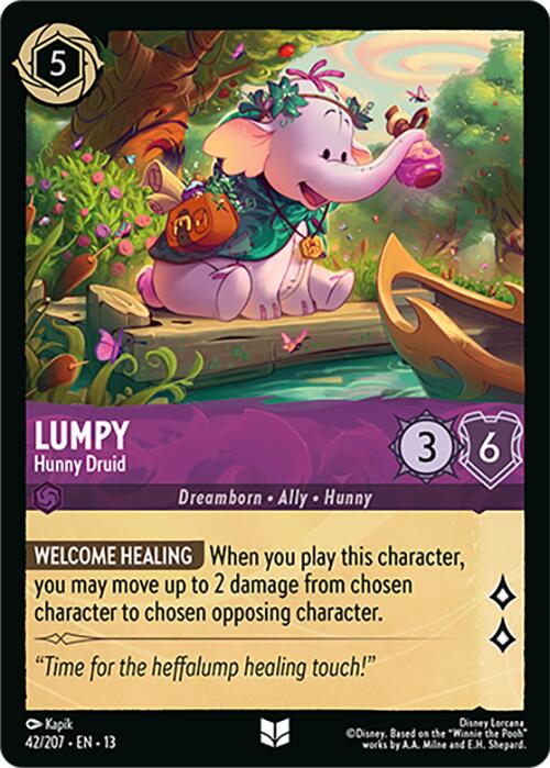 Lumpy - Hunny Druid (42/207) [Attack of the Vine!] | Red Claw Gaming
