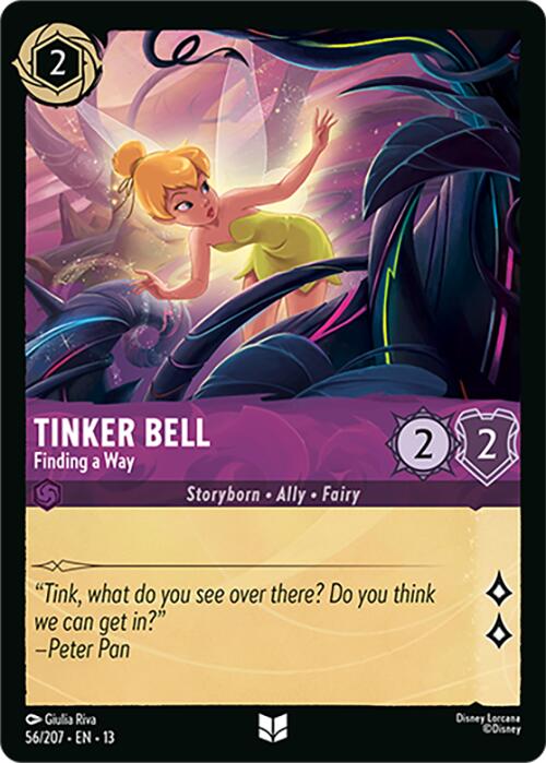 Tinker Bell - Finding a Way (56/207) [Attack of the Vine!] | Red Claw Gaming