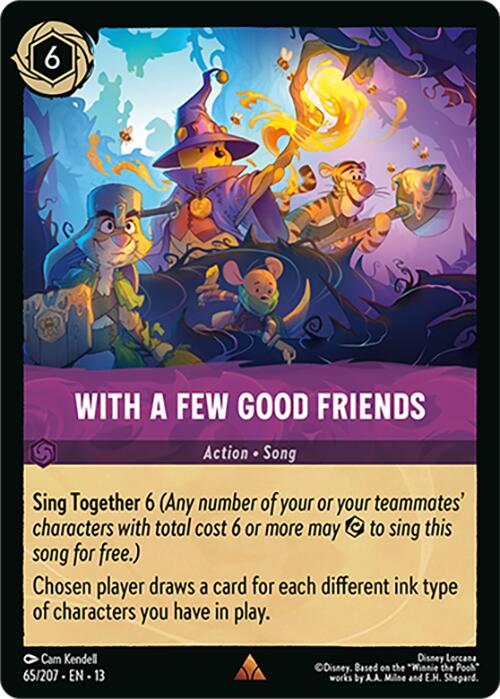With a Few Good Friends (65/207) [Attack of the Vine!] | Red Claw Gaming