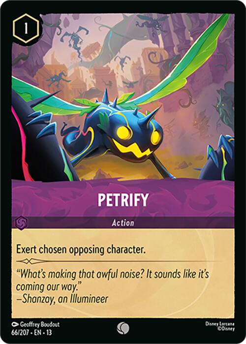 Petrify (66/207) [Attack of the Vine!] | Red Claw Gaming