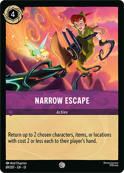Narrow Escape (69/207) [Attack of the Vine!] | Red Claw Gaming