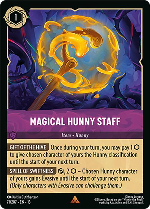 Magical Hunny Staff (71/207) [Attack of the Vine!] | Red Claw Gaming