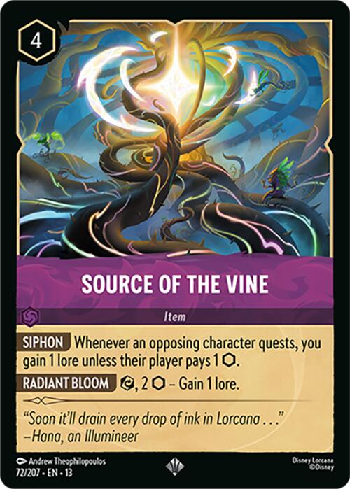 Source of the Vine (72/207) [Attack of the Vine!] | Red Claw Gaming