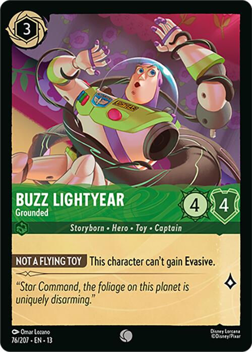 Buzz Lightyear - Grounded (76/207) [Attack of the Vine!] | Red Claw Gaming